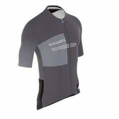 Approved Mindset Jersey, front quarter view on mannequin, accentuating tailored fit for unisex appeal by Assos