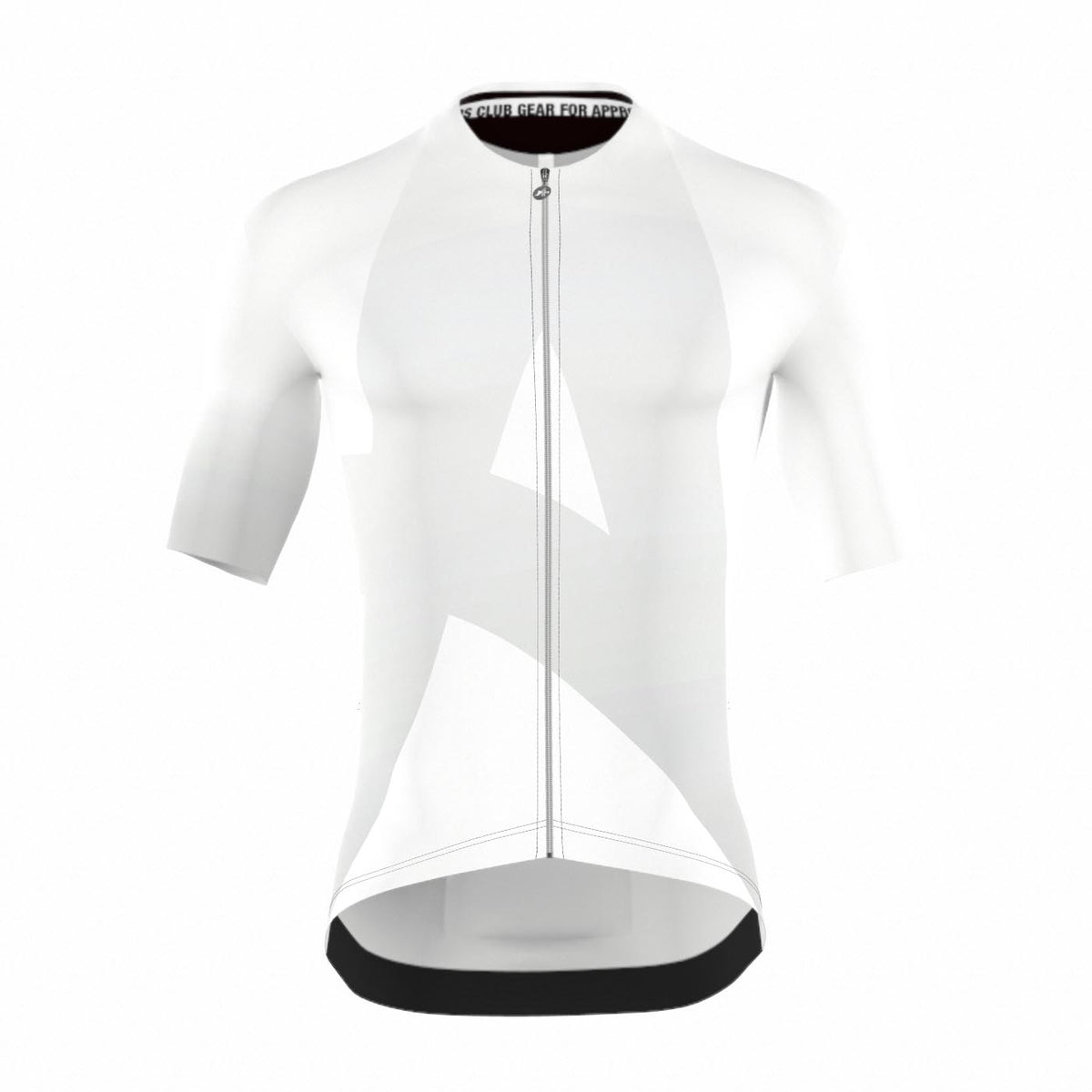 Approved Cycling Women's Fundamental LTD. jersey, front view, showcasing aerodynamic fit.
