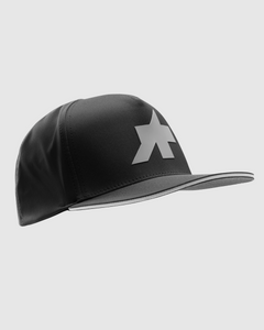 ASSOS CAP, side profile, minimalist aesthetic, subtle branding, Approved Cycling, 60-120 characters, premium cycling gear