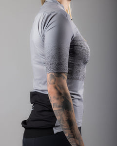 APPROVED CYCLING SUMMER CYCLING JERSEY APPROVED ITALY LTD. - Grey: ventilation zones visible, strategic airflow design for s…