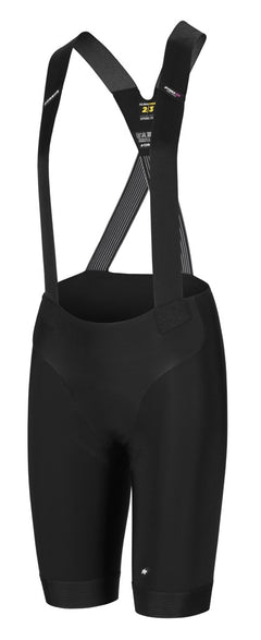 Approved Cycling Assos DYORA RS S9 women's spring fall bib shorts: rear view, showcasing S9 platform and female-specific des…