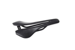 Berk Lupina Bike Saddle, top-down view, two width options for optimal rider comfort and support. APPROVED CYCLING.