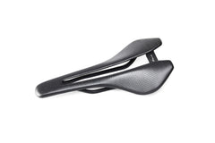 Berk Lupina Bike Saddle, profile view, ultra-lightweight design, ergonomic fit for road cyclists. APPROVED CYCLING.